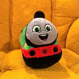 Thomas & Friends Percy Stuffed Plush Train Toy Soft 2023 Edition Green Red Black